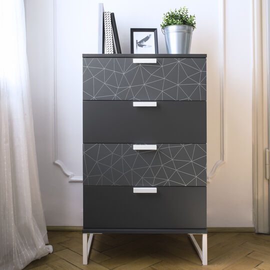 Klebefolie Uni seidenmatt anthrazit image number null